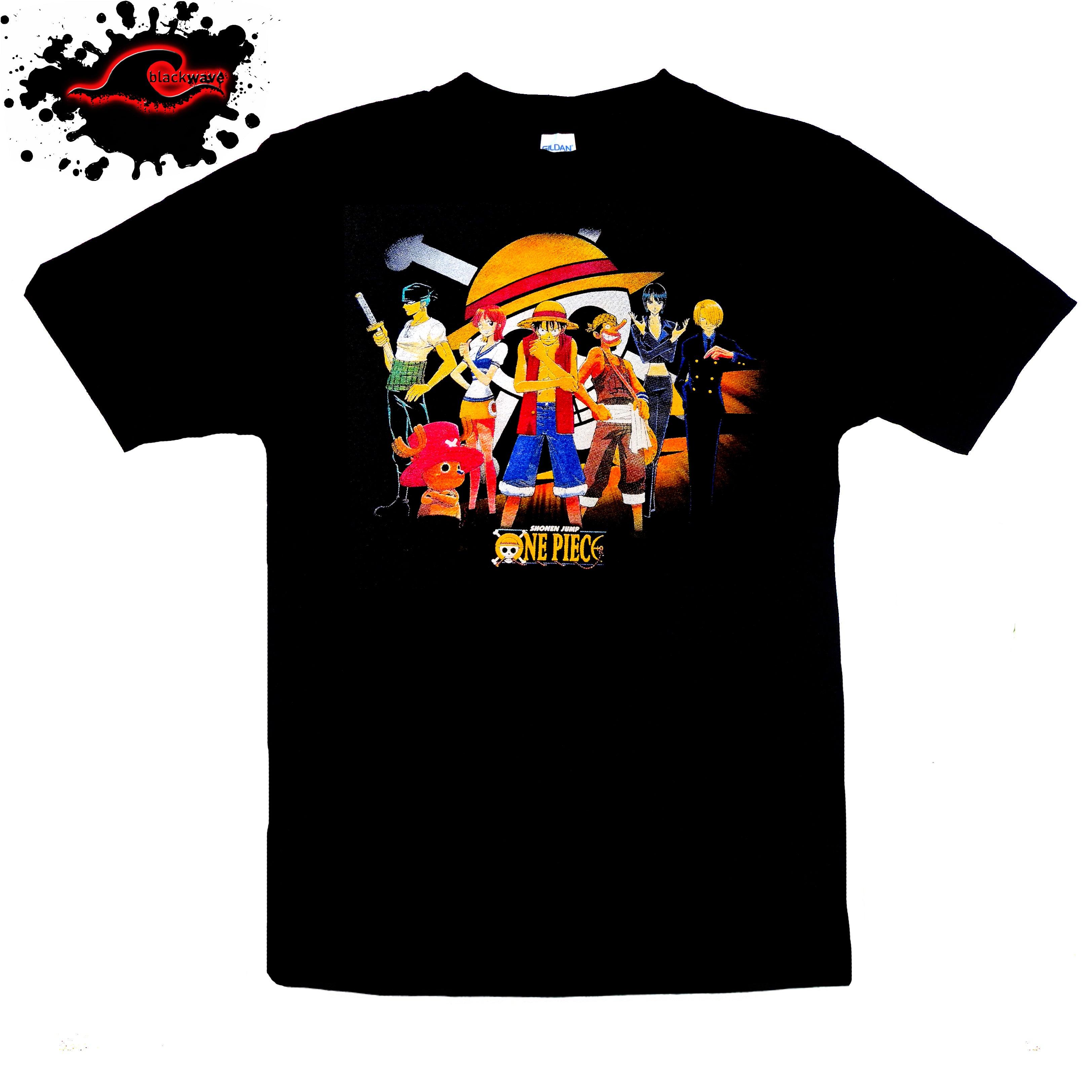 One Piece - Straw Hat Pirates - Anime T-Shirt In XXL