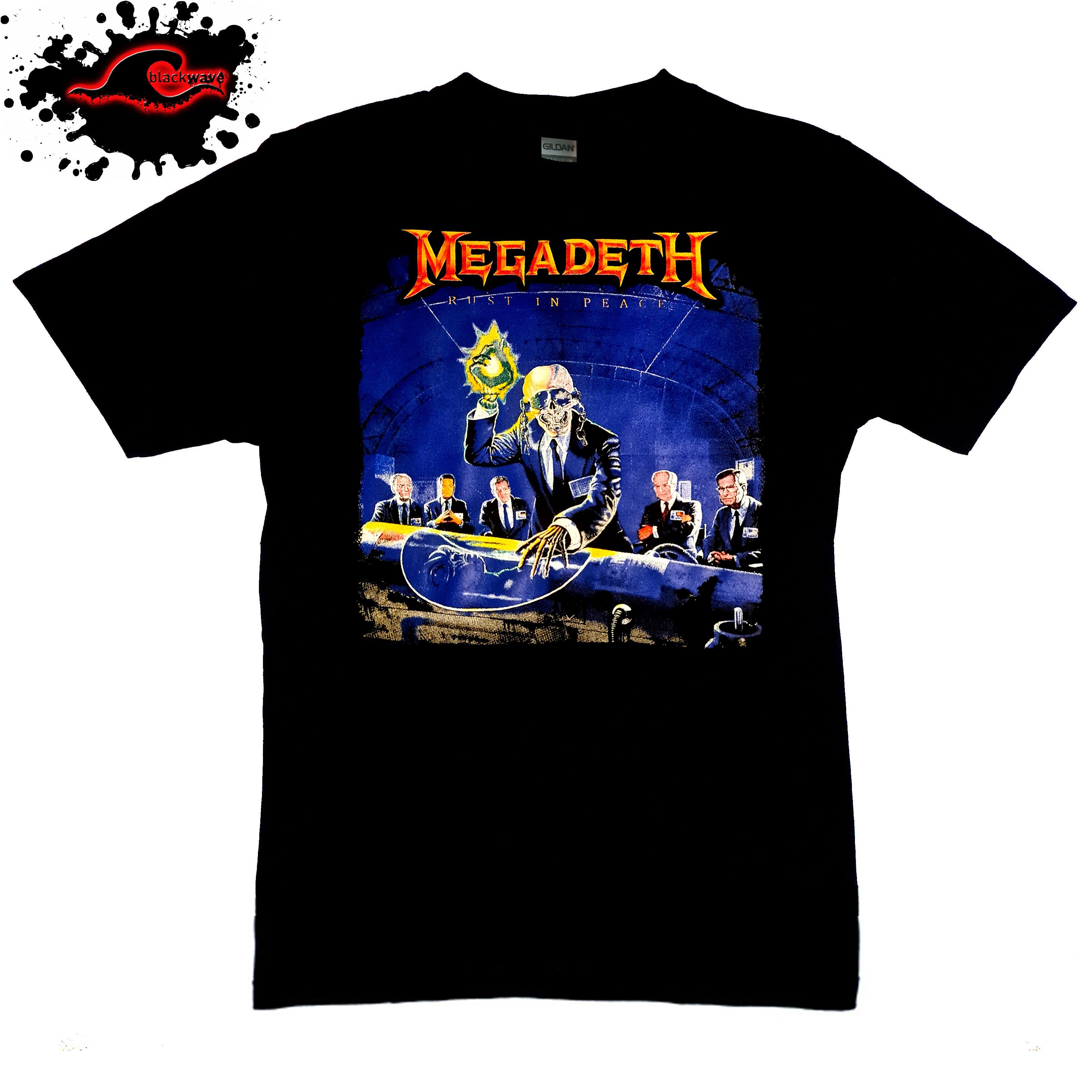 Megadeth t shirt rust in peace best sale