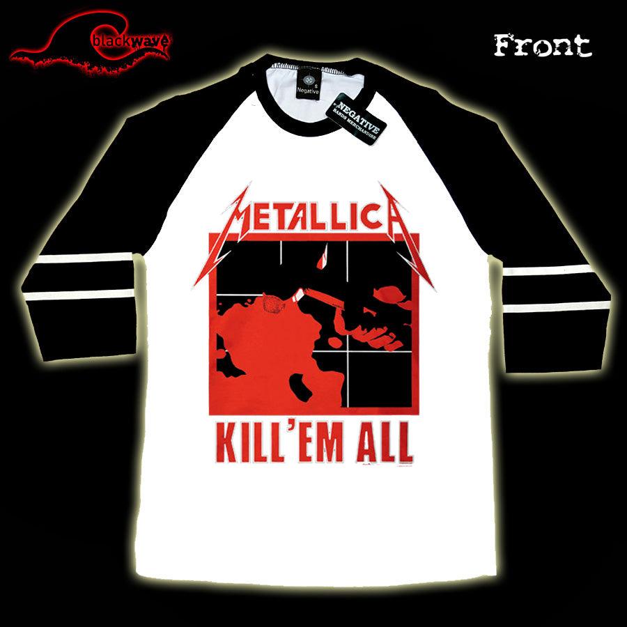 Metallica baseball shirt online