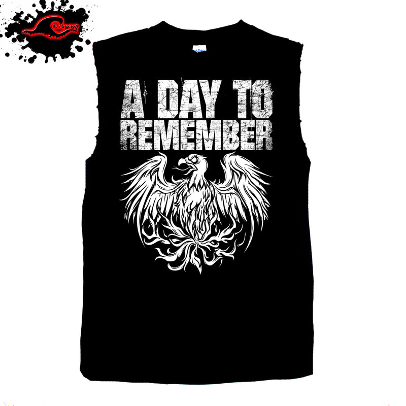 A Day To Remember - Emblem - Frayed-Cut Modified Singlet