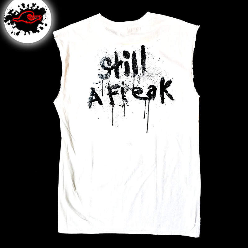 Korn - Still A Freak - Frayed-Cut Modified - White Band Singlet