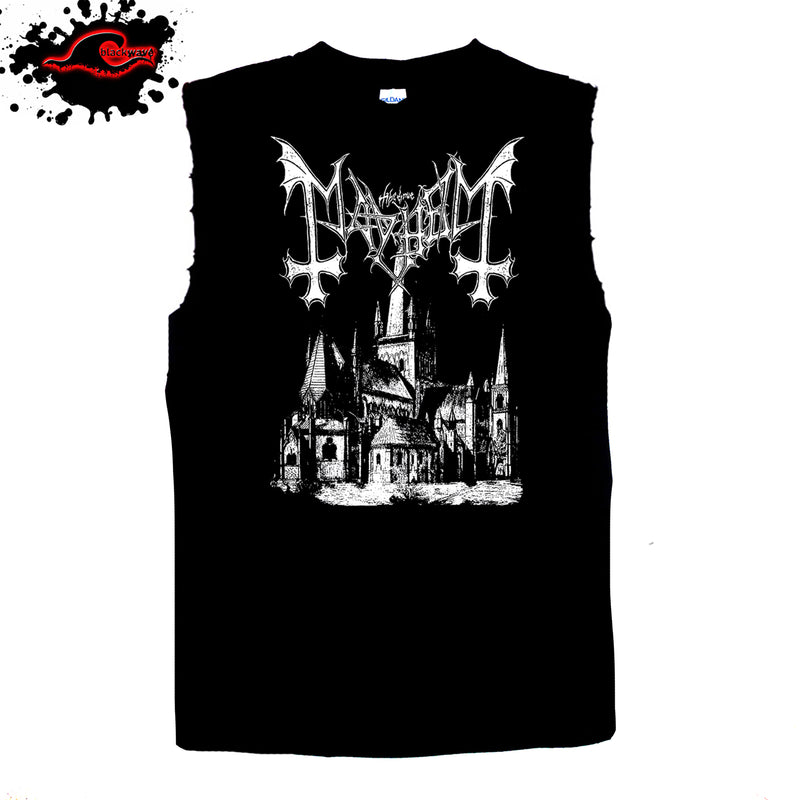 Mayhem - De Mysteriis Dom Sathanas - Frayed-Cut Modified Singlet