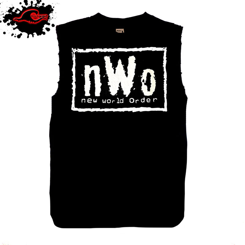 NWO - Classic New World Order - WWE - Wrestling - Frayed-Cut Modified Singlet