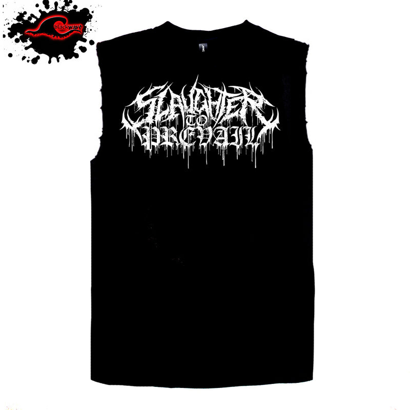 Slaughter To Prevail - Logo Mask - Frayed-Cut Modified Singlet