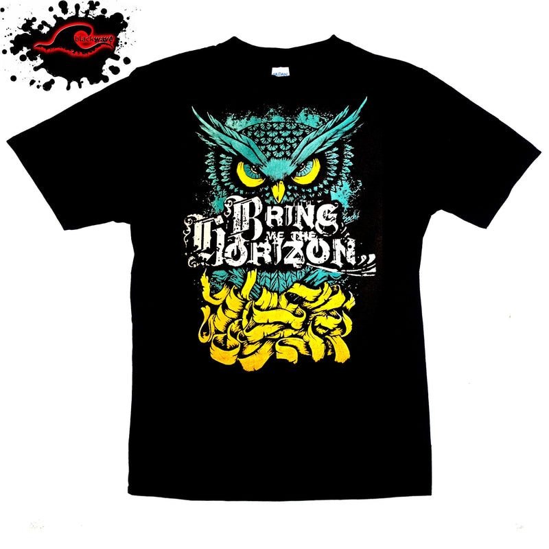 Bring Me The Horizon - Night Owl - Band T-Shirt In XXL & XXXL - Blackwave Clothing